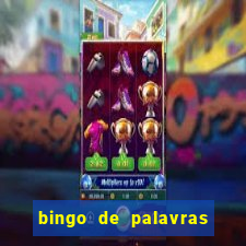 bingo de palavras cha de bebe