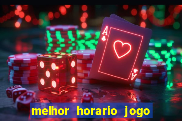 melhor horario jogo fortune rabbit