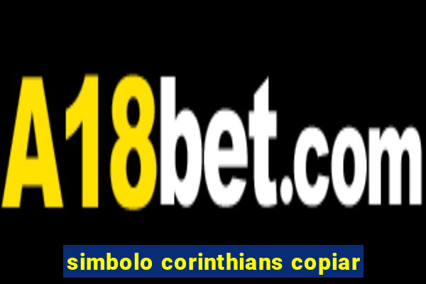 simbolo corinthians copiar