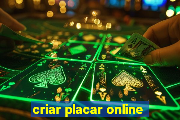 criar placar online