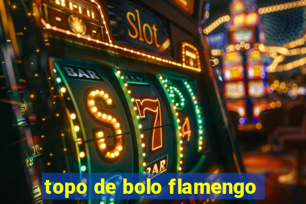 topo de bolo flamengo