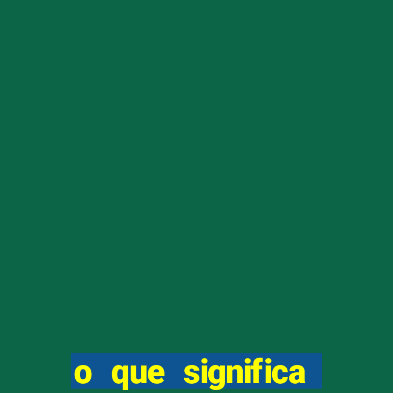 o que significa handicap - 2