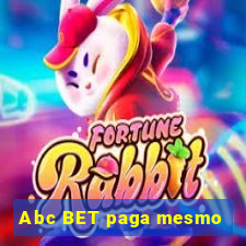 Abc BET paga mesmo