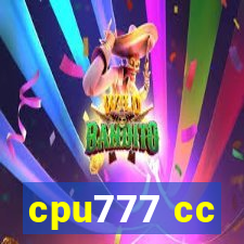 cpu777 cc