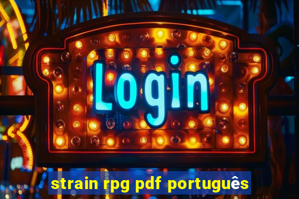 strain rpg pdf português