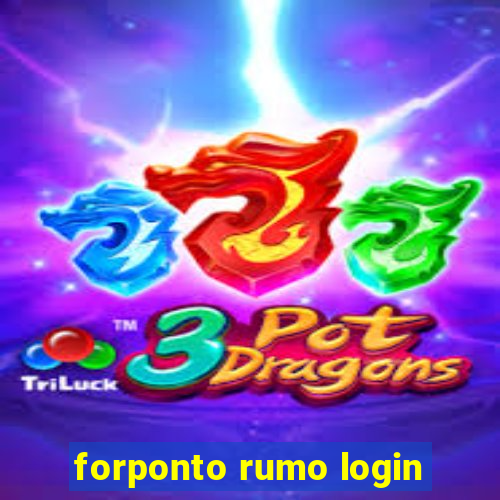 forponto rumo login