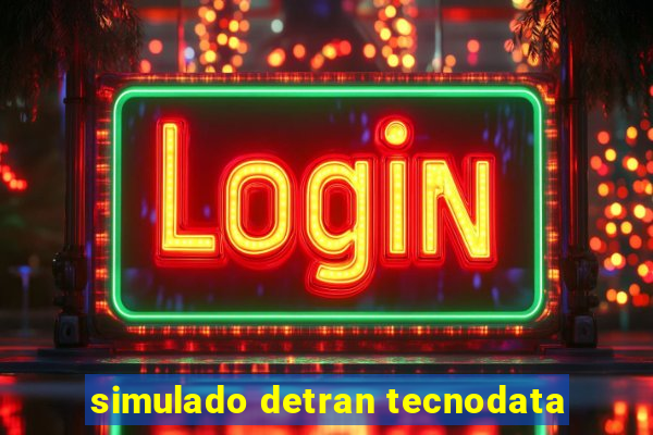 simulado detran tecnodata